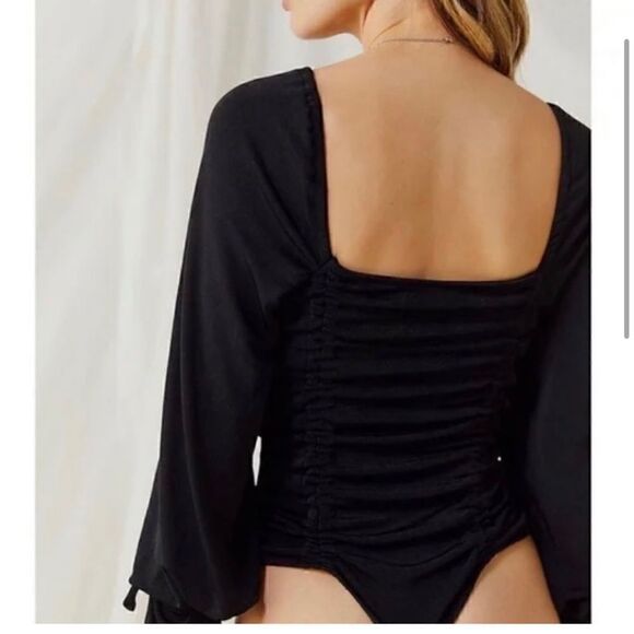 Free People Intimately Meant to Be Black Bodysuit - Picture 7 of 7